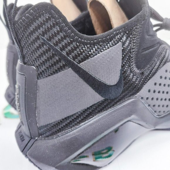 LeBron Soldier 14 Men's Triple Black High Top Basketball Shoe Sneaker - Picture 7 of 11